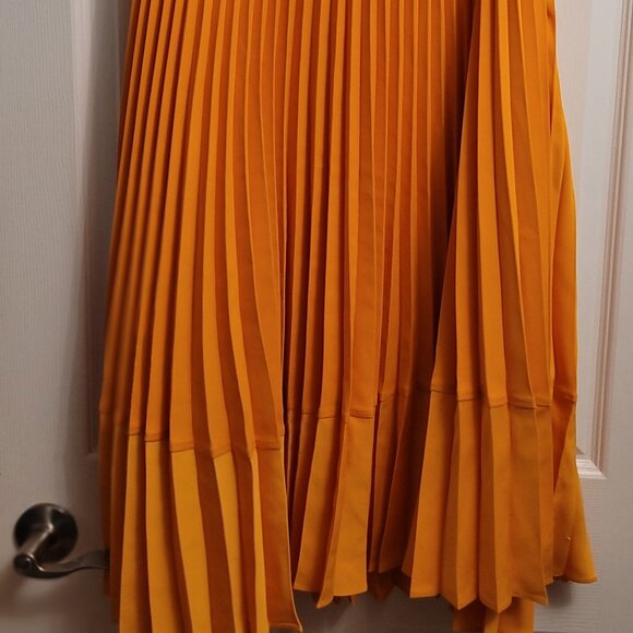 ✨NWT✨ZARA Beautiful Pleated Midi Skirt - Picture 4 of 7